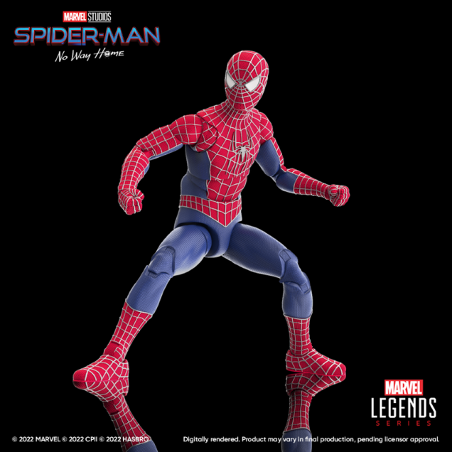 Fotos] Hasbro reveló sus figuras de los tres "Spidey" "Spider-Man: No Way - SuperGeek.cl