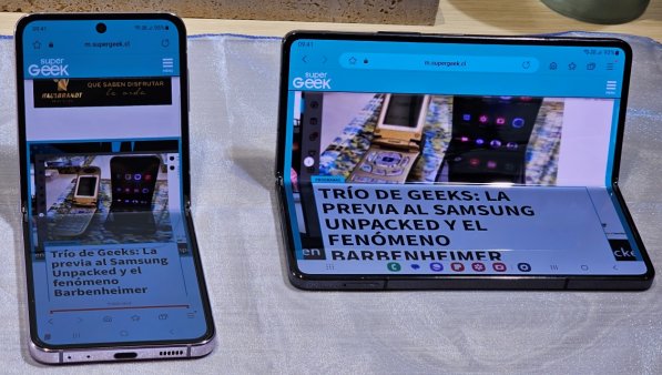 Estos son los nuevos plegables de Samsung