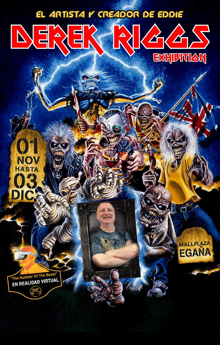 Primeras Ilustraciones De Iron Maiden De Derek Riggs MAS QUE UNA