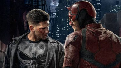 El reencuentro de Daredevil y Punisher en el rodaje de Born Again