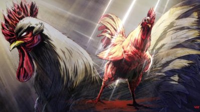 Un gallo es la última esperanza de la humanidad en el anime de Rooster Fighter