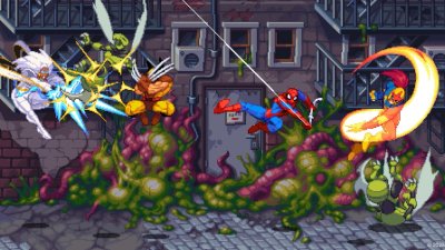 Marvel salta a los beat 'em up retro con Cosmic Invasion