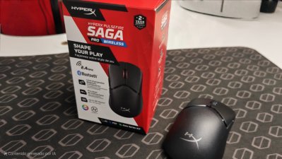 [Review] HyperX Pulsefire SAGA Pro Wireless: Liviano y preciso