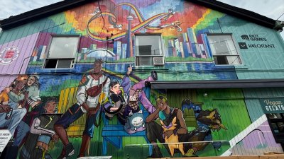 La historia detrás de este bello mural de VALORANT en Toronto