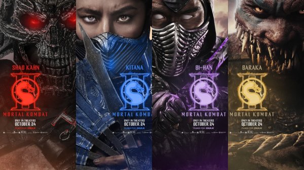 Elige a tu campeón: Acá tienen los afiches de Mortal Kombat II