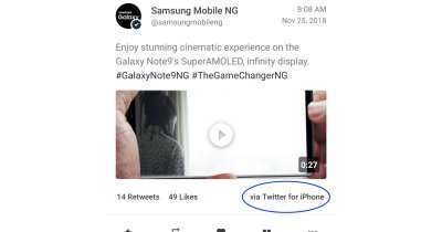 Samsung y el eterno bochorno de promocionar Galaxy… con iPhone