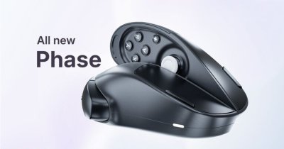 "Phase" un elegante mouse que puede convierse en mando