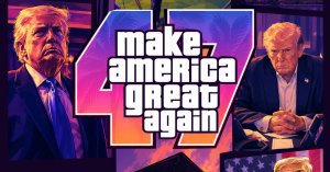 La Casa Blanca publica su propia portada de GTA VI con Donald Trump como protagonista