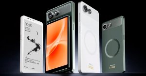 Hisense lanza celular híbrido con pantalla de tinta electrónica y otra LCD desmontable